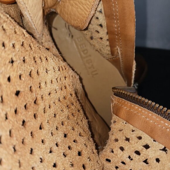 Bed Stu Tan Taupe Leather Cheshire Boots Women's size 9.5M - Picture 10 of 12